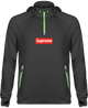 Supreme Sweatshirt Sport Hoodie Zip 1/4 Unisexe