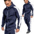 Sport Velvet Bande Tracksuit Men